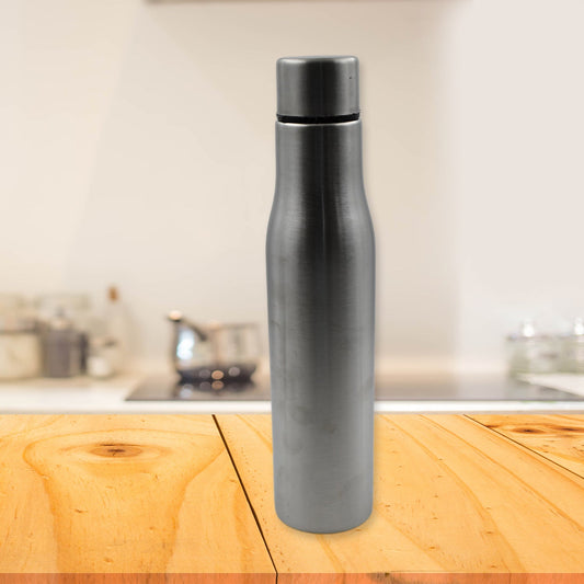 6858  Fridge Water Bottle, Stainless Steel Water Bottles, Flasks for Tea Coffee, Hot & Cold Drinks, BPA Free, Leakproof, Portable For office/Gym/School 1000 ML