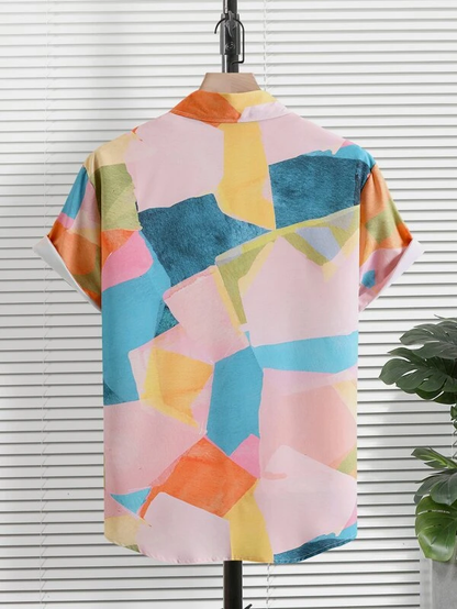 Multi Color Printed Casual Wear Shirt For Men
