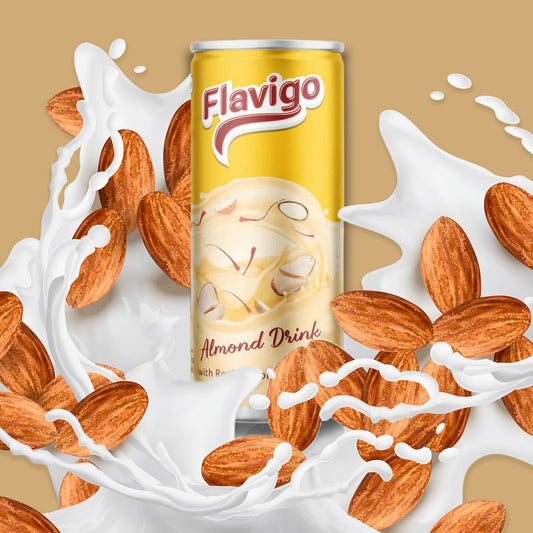 1013 Flavigo Almond Drink Ice Cream Milkshake (200Ml) | Ice cream shakes