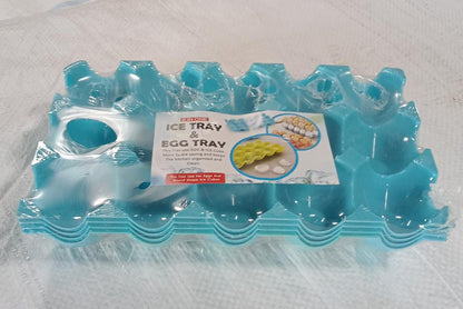2116 15 Cavity Plastic Egg Tray Egg Trays for Storage with 15 Eggs Holder (4 Pc Set)